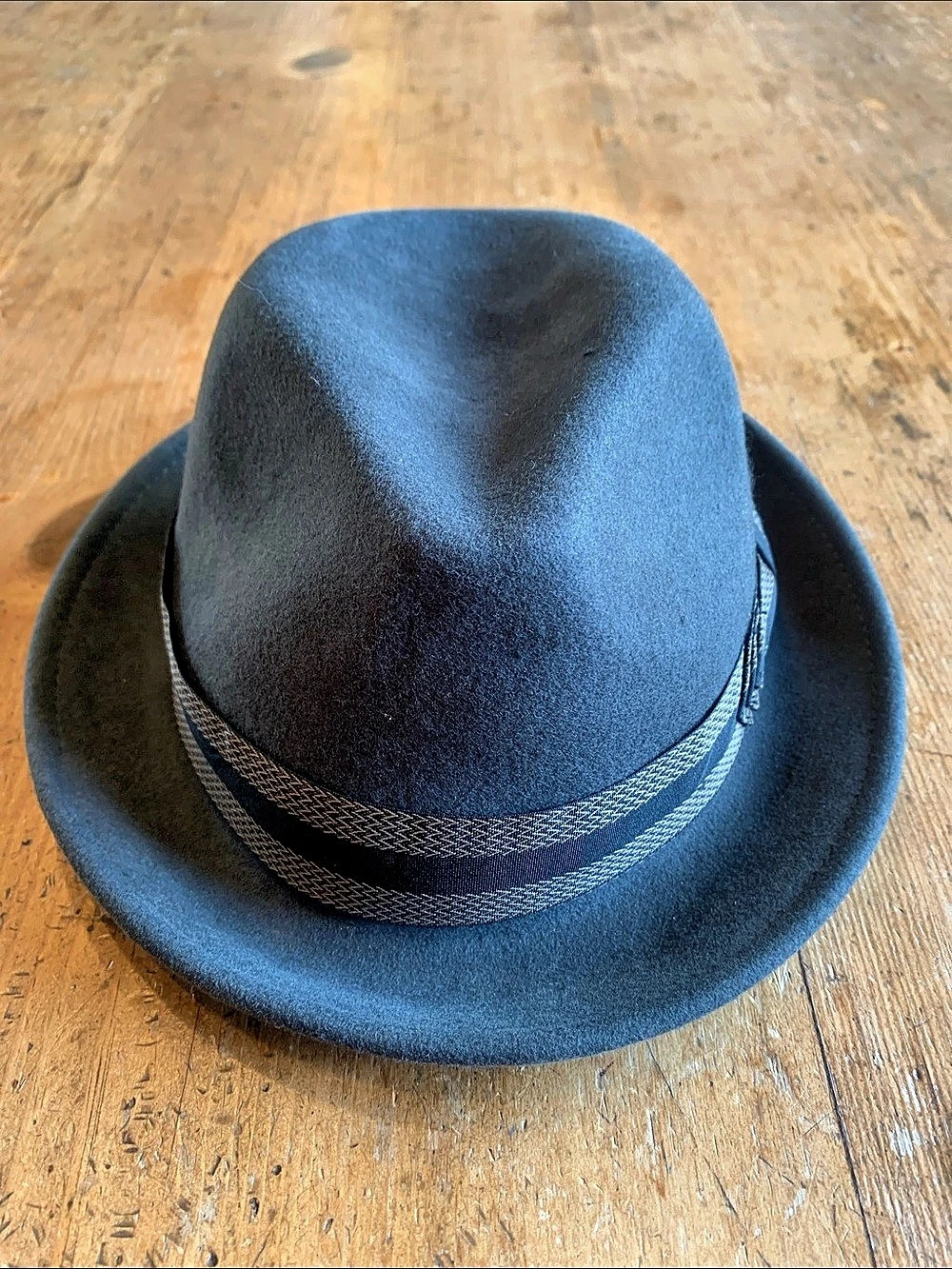Sunday Afternoons Wool Fedora Hat in Gray Size Medium